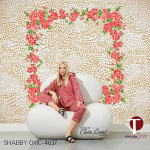 Shabby Chic Wall Design Model 4037