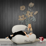 Shabby Chic Wall Design Model 4038