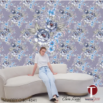 Shabby Chic Wall Design Model 4041