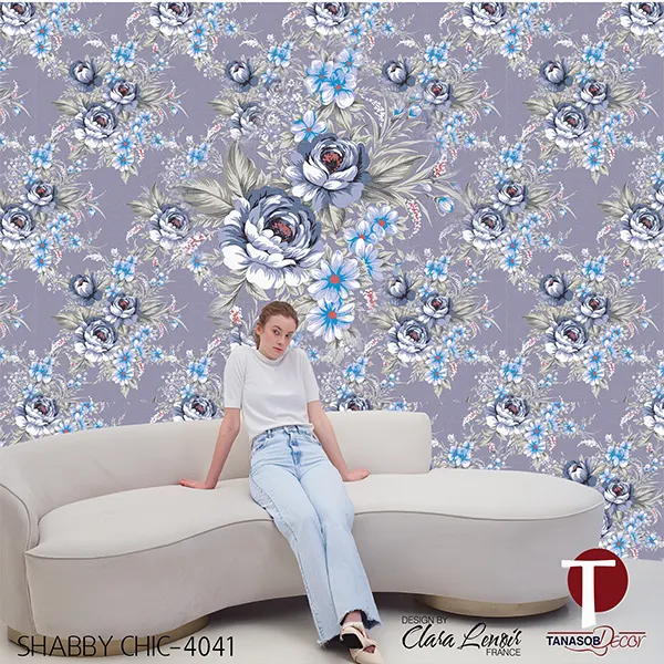 Shabby Chic Wall Design Model 4041