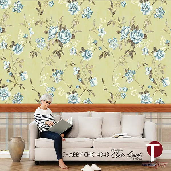 Shabby Chic Wall Design Model 4043