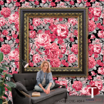 Shabby Chic Wall Design Model 4044