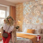 Shabby Chic Wall Design Model 4053