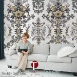 Shabby Chic Wall Design Model 4056