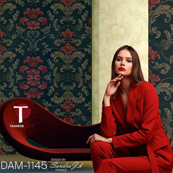 Damask Wall Design Model 1145