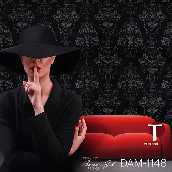 Damask Wall Design Model 1148