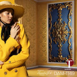 Damask Wall Design Model 1149