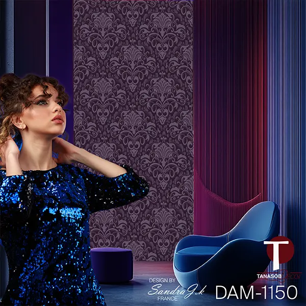 Damask Wall Design Model 1150