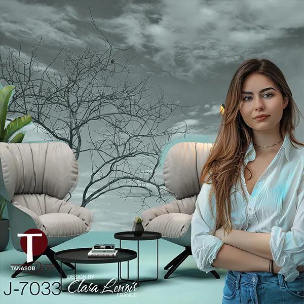 Jungle Wall Design Model 7033